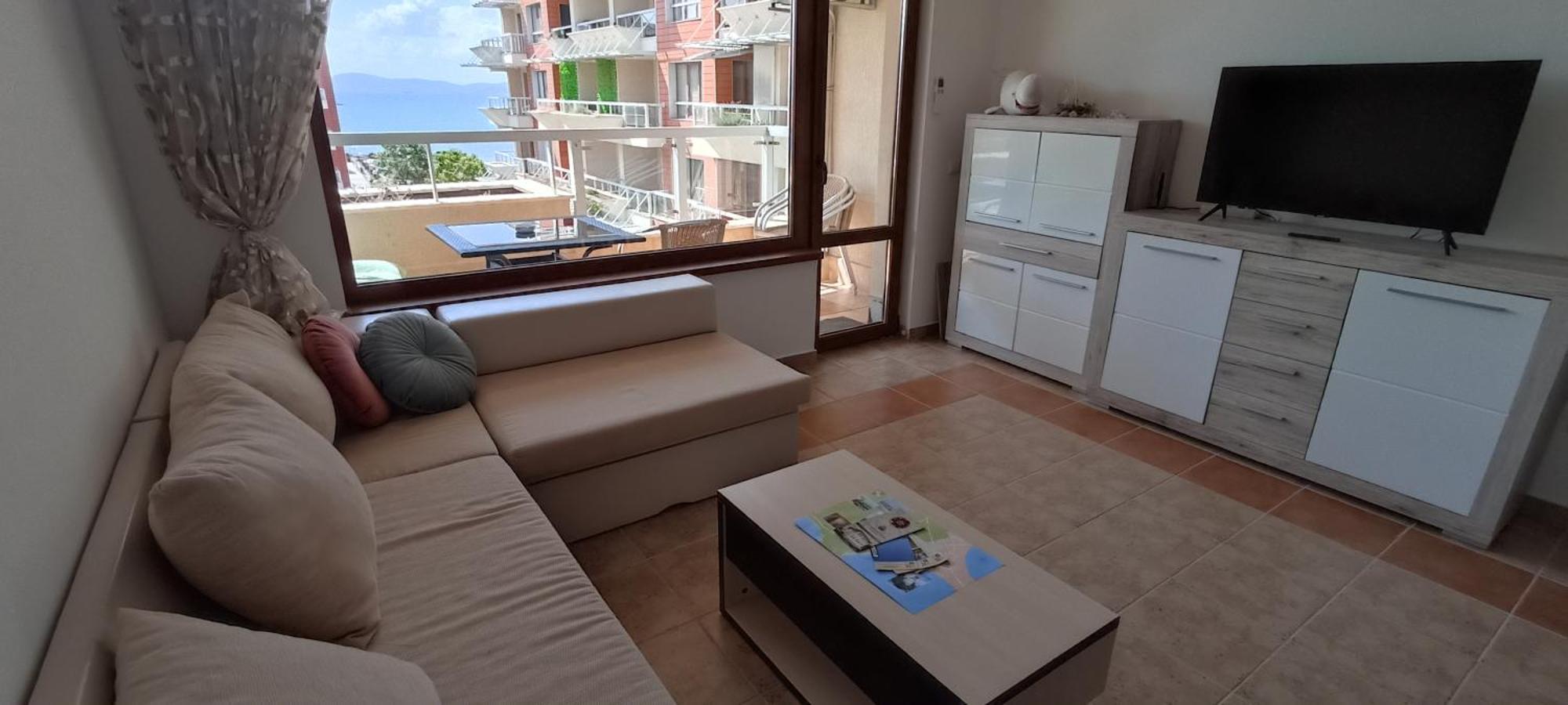 Cozy Apartment With Sea View And Free Parking Pomorie Exteriér fotografie